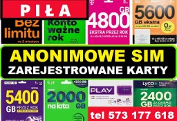 Działające polskie startery telefoniczne SIM karty zdalna rejestracja SIM Piła