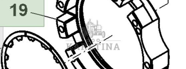 John Deere 8130 8230 8330 8430 8530 Obudowa Skrzyni Biegów IVT CZĘŚĆI R225461-1