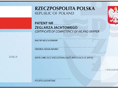 Patent żeglarski - jezioro Drawskie - pływasz kiedy chcesz - sezon 2024-1