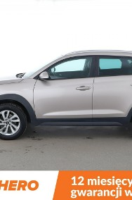 Hyundai Tucson III Skóra, navi, klima auto, kamera i czujniki parkowania, grzane fotele-2