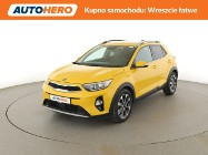 Kia Stonic android auto, grzane fotele, led, kamera, navi, klimatronik, alufelg