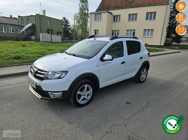 Dacia Sandero II Opłacona Zdrowa Zadbana Serwisowana z Klimatyzacją i Alusami 1 Wł-1