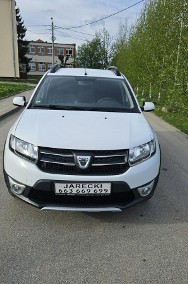 Dacia Sandero II Opłacona Zdrowa Zadbana Serwisowana z Klimatyzacją i Alusami 1 Wł-2