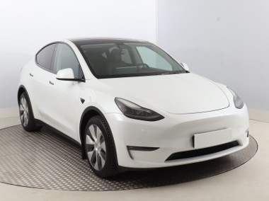 Tesla Model Y , SoH 92%, Serwis ASO, Automat, VAT 23%, Skóra, Navi,-1