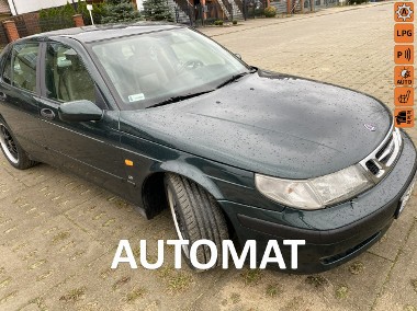 Saab 9-5 I Automat,moc 192, LPG,beżowe skóry,podg. fotele, niespotykany stan, h-1