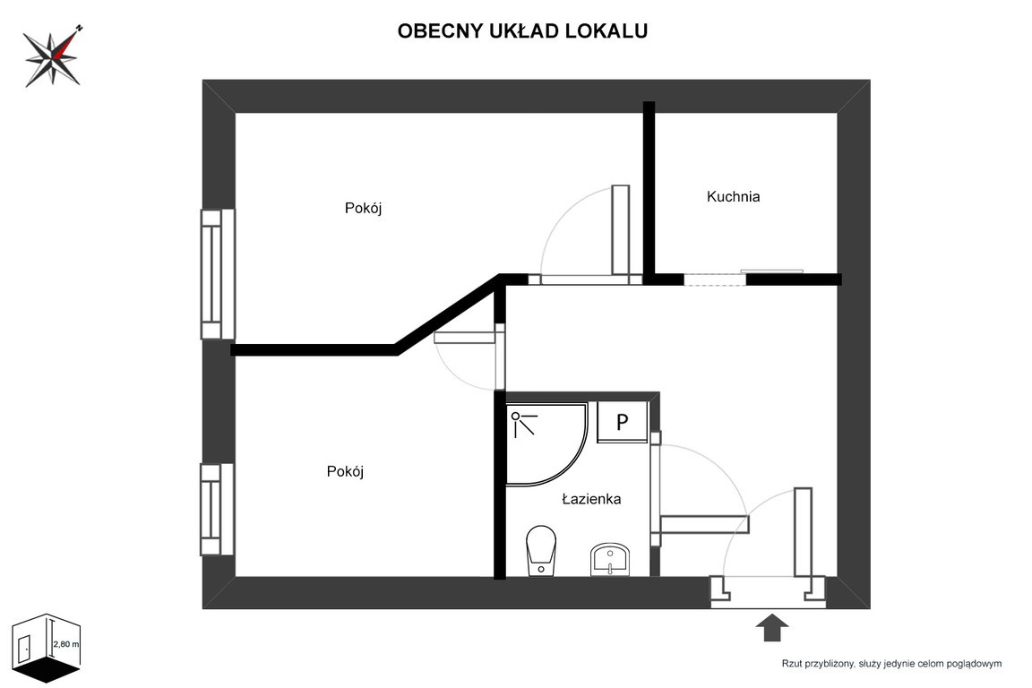 Mieszkanie na sprzedaż, 23 m², 2 pokoje Warszawa Śródmieście Śródmieście Południowe - Widok 3