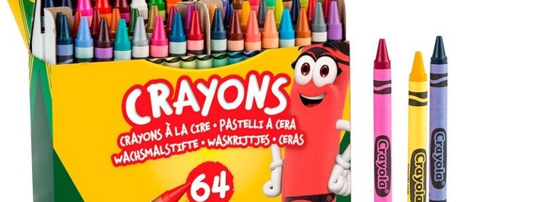 Kredki Woskowe Crayola 64 kolory-1