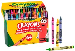 Kredki Woskowe Crayola 64 kolory