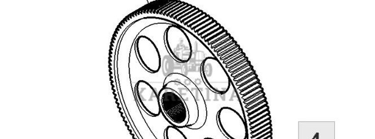 John Deere 9420RX 9470RX 9520RX 9620RX Koło Zębate Przekładnia Zębata Napędu R563181 R544137-1