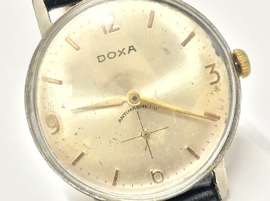 DOXA Fond Acier ANTIMAGNETIC Zegarek męski KLASYCZNY mechaniczny 17 kamieni-1