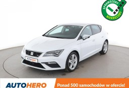 SEAT Leon III full LED półskóra navi klima auto grzane fotele czujniki parkowania