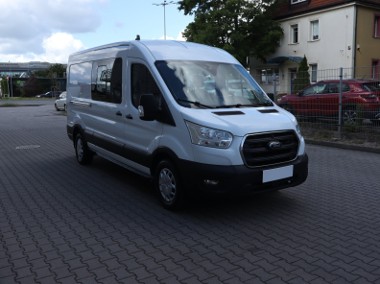 Ford Transit L3H2, DCiV, 7 miejsc, 350, Salon PL, Klimatyzacja, Tempomat,-1