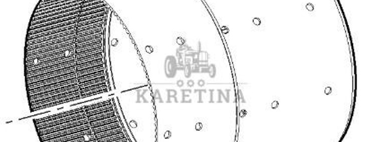 Claas AXION 810 870 Dzwon Sprzęgła Skrzyni Biegów CZĘŚCI 0011658030 00 1165 803 0-1
