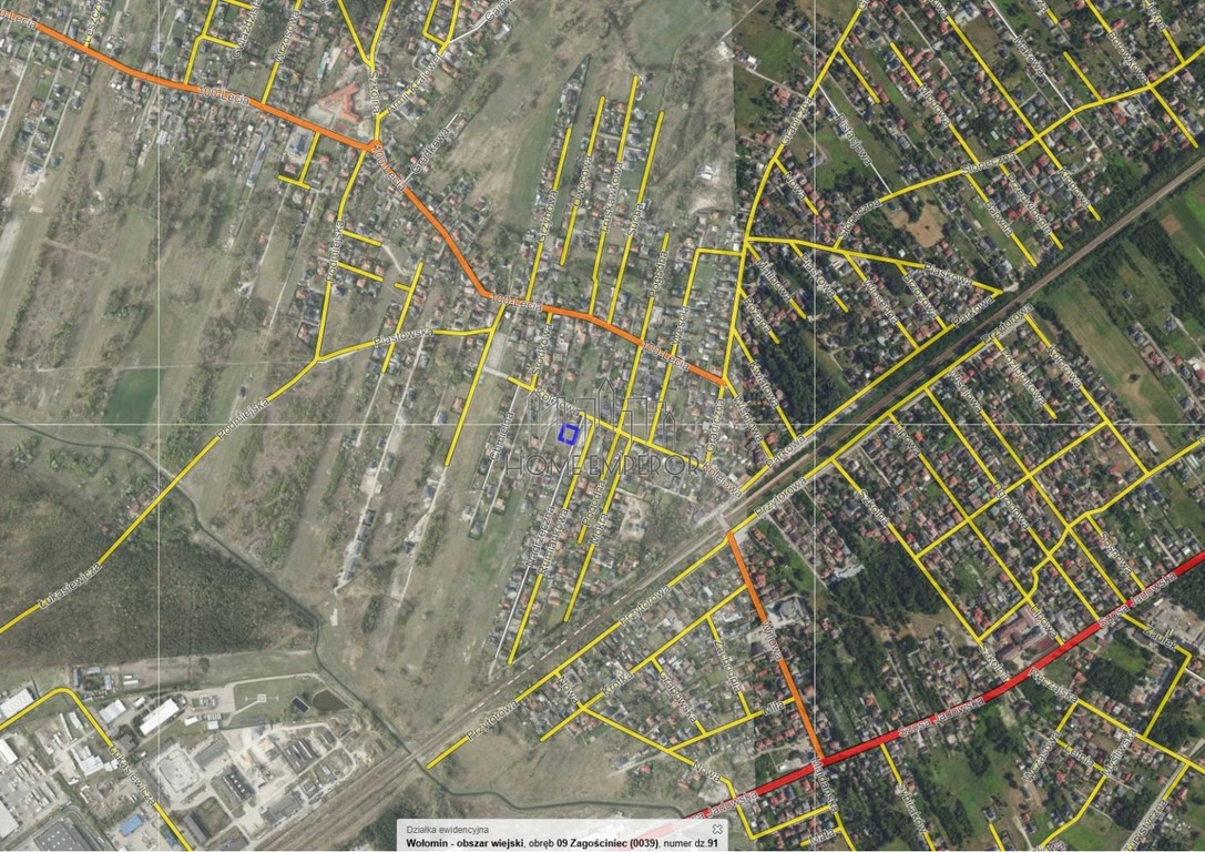 Działka na sprzedaż, 900 m², Wołomin Zagościniec - Widok 4