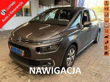 Citroen C4 Picasso II Wirtualne zegary, el. klapa, kamera, hak, isofix, opony wielosezonow-1