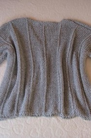 Luźny sweterek, sweter narzutka, oversize nietoperz, rozm. S, M, L-2