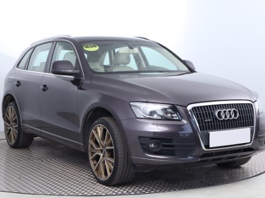 Audi Q5 I (8R) , Serwis ASO, 170 KM, Automat, Skóra, Navi, Xenon, Bi-Xenon,-1