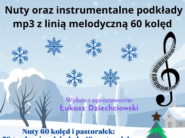 Kolędy na keyboard - nuty, podkłady muzyczne mp3, 60 kolęd i pastorałek, nowe-1