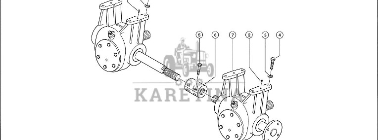 Claas Lexion 580 PRZEKŁADNIA KĄTOWA 0006947130 (Napęd hybrydowy)-1