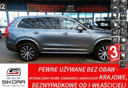 Volvo XC90 V 7osób INSCRIPTION PNEUMATYKA Panorama 3Lata GWAR 1wł Kraj Bezwypa F2