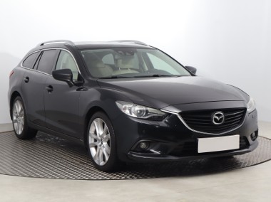 Mazda 6 III , Salon Polska, Skóra, Navi, Xenon, Bi-Xenon, Klimatronic,-1