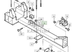 John Deere 9780CTS 9780i CTS 2005rok Zaczep AH158268