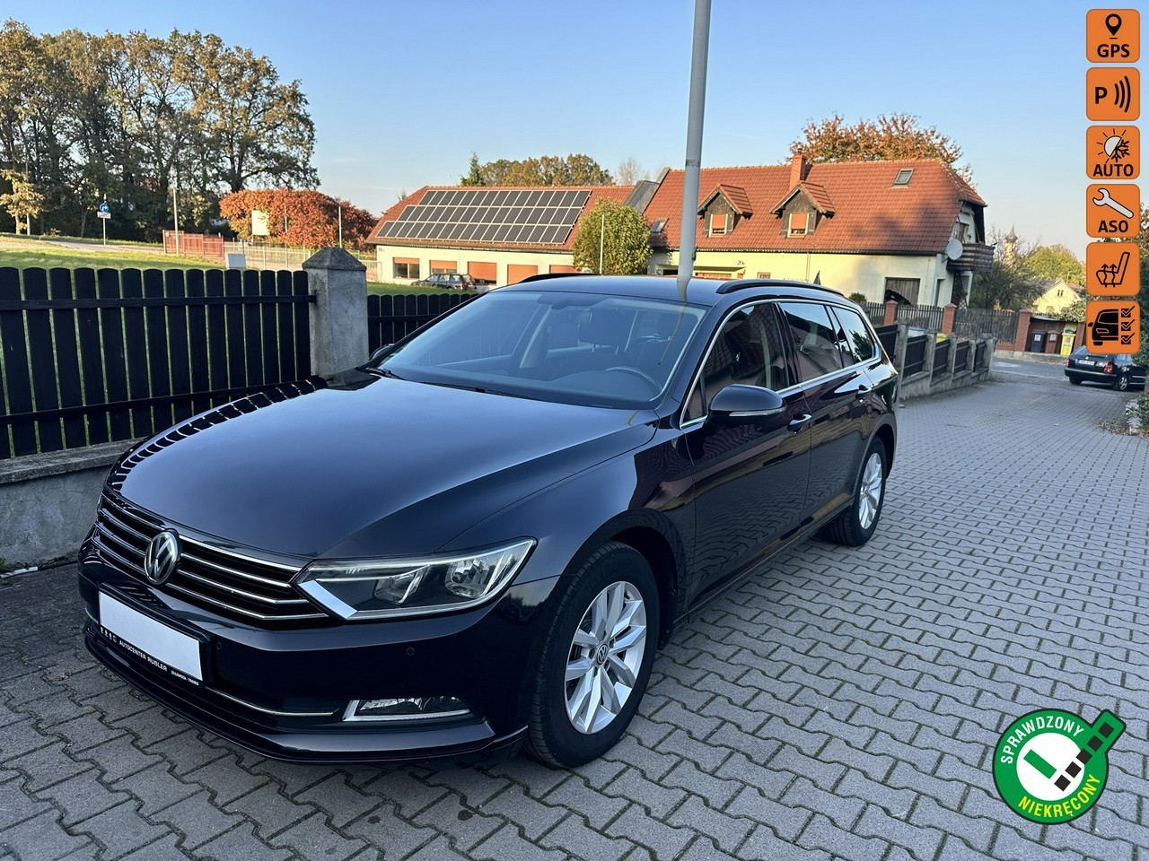 Volkswagen Passat B8 2,0 Tdi 150 ps DSG comfortline oplacony z Nawigacją