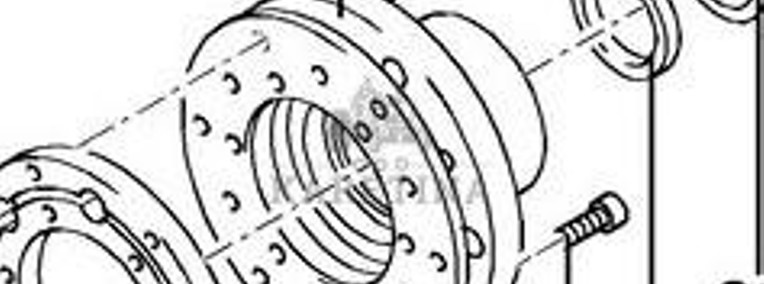 New Holland TX66 TX67 TX68 Kołnierz CZĘŚCI 84014401-1