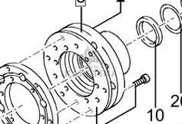 New Holland TX66 TX67 TX68 Kołnierz CZĘŚCI 84014401