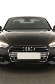 Audi A5 III , Serwis ASO, 218 KM, Automat, Skóra, Navi, Klimatronic,-2