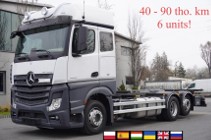 Mercedes-Benz Actros 2540 6x2/ 40 tys.km! / Kabina 5 siedzeń!/ BDF/ 6 szt_250115