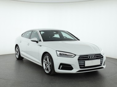 Audi A5 IV , Automat, VAT 23%, Skóra, Navi, Parktronic,-1