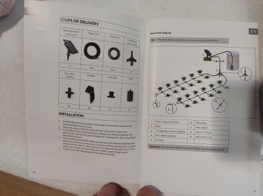 Automatyczny system nawadniający irygacyjny do roślin SOLAR ENERGY-1