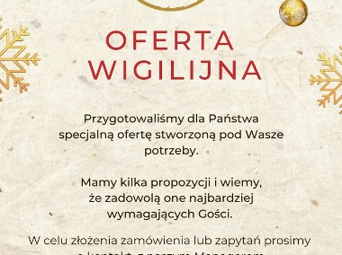 WIGILIA FIRMOWA / KOLACJA WIGILIJNA -1