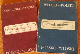 Słownik polsko-angielski minimum.Mały format  14x10cm
