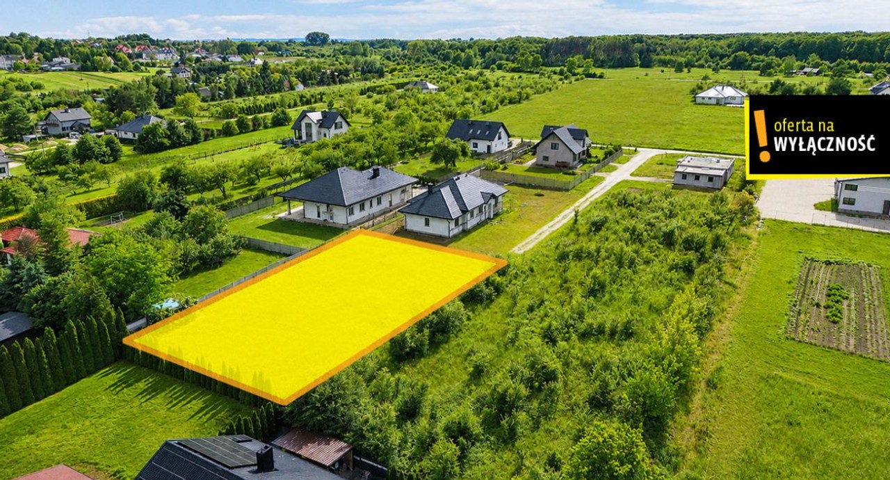 Wyjątkowa działka budowlana 1003 m² w Busku-Zdroju - Widok 2