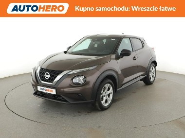 Nissan Juke 1.0 DIG-T Automat TEKNA Tempomat Grzane Fotele ParkAssist Kamera LED-1