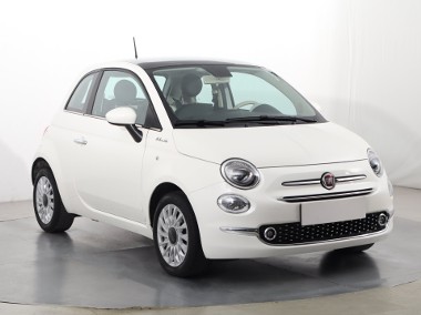 Fiat 500 , Salon Polska, 1. Właściciel, Serwis ASO, VAT 23%, Skóra,-1