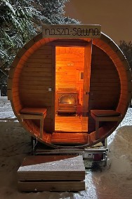 Mobilna sauna piec na gaz - Łomianki-2