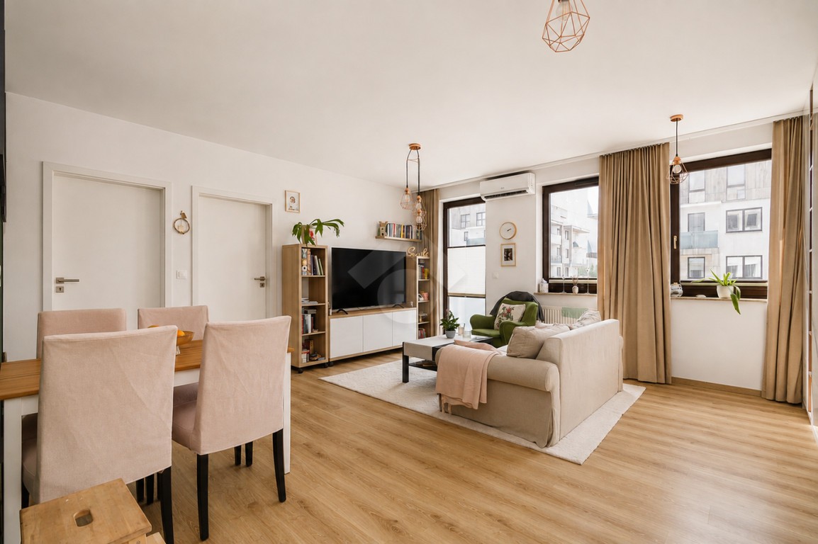Apartament z narożnym balkonem w kompleksie Cordia Cystersów Garden