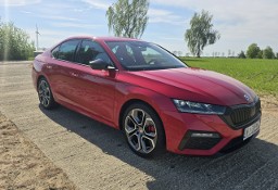 Skoda Octavia IV RS Challenge Selection 2.0 TSI 245KM DSG Salon Polska, Czerwień Velv
