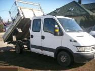 Iveco Daily Wywrotka Brygadówka 2.8d 130KM 2006r 7 osobowy