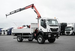 Iveco Trakker / 310 / EEV / 4 X 4 / SKRZYNIOWY + HDS / PALFINGER PK 12002 / PILOT