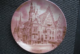  Dekoracyjny talerz ścienny Porcelana Wenz Breslau Wrocław