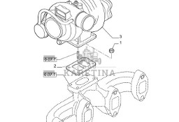 New Holland T6010 Regen turbosprezarka reman-turbocharger 4895271R