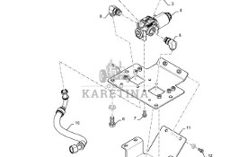 New Holland T6090 T6070 Zawór hydrauliczny 87625545