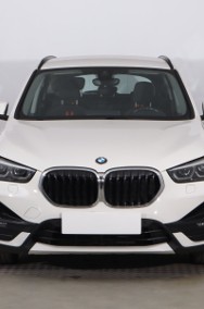 BMW X1 F48 , Salon Polska, Serwis ASO, 190 KM, Automat, Skóra, Navi,-2