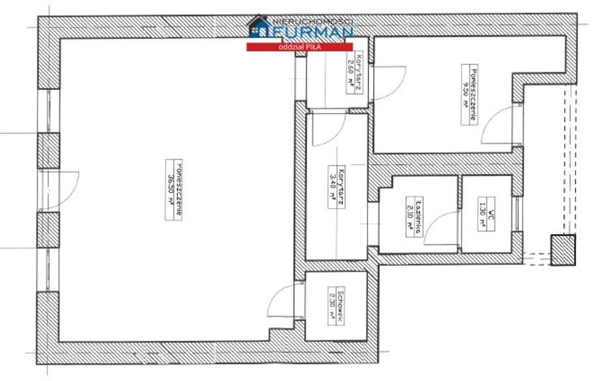 Komercyjne na sprzedaż, 57 m², Piła - Widok 6