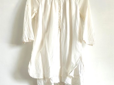 Biała bluzka tunika Culture M 38 jedwab jedwabna boho bohemian hippie-1