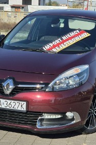 Renault Grand Scenic III 2013r, Wyjątkowy Org. Lakier, 1 Właściciel, Półskóra, Navi, Kamera-2